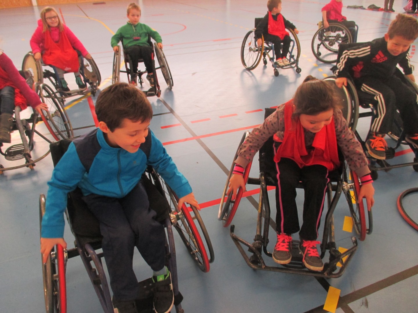 Sensibilisation de l'association handi-sport